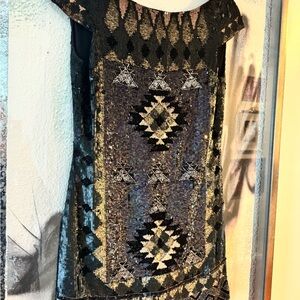 All Saints Sequence & beaded party dress size 4